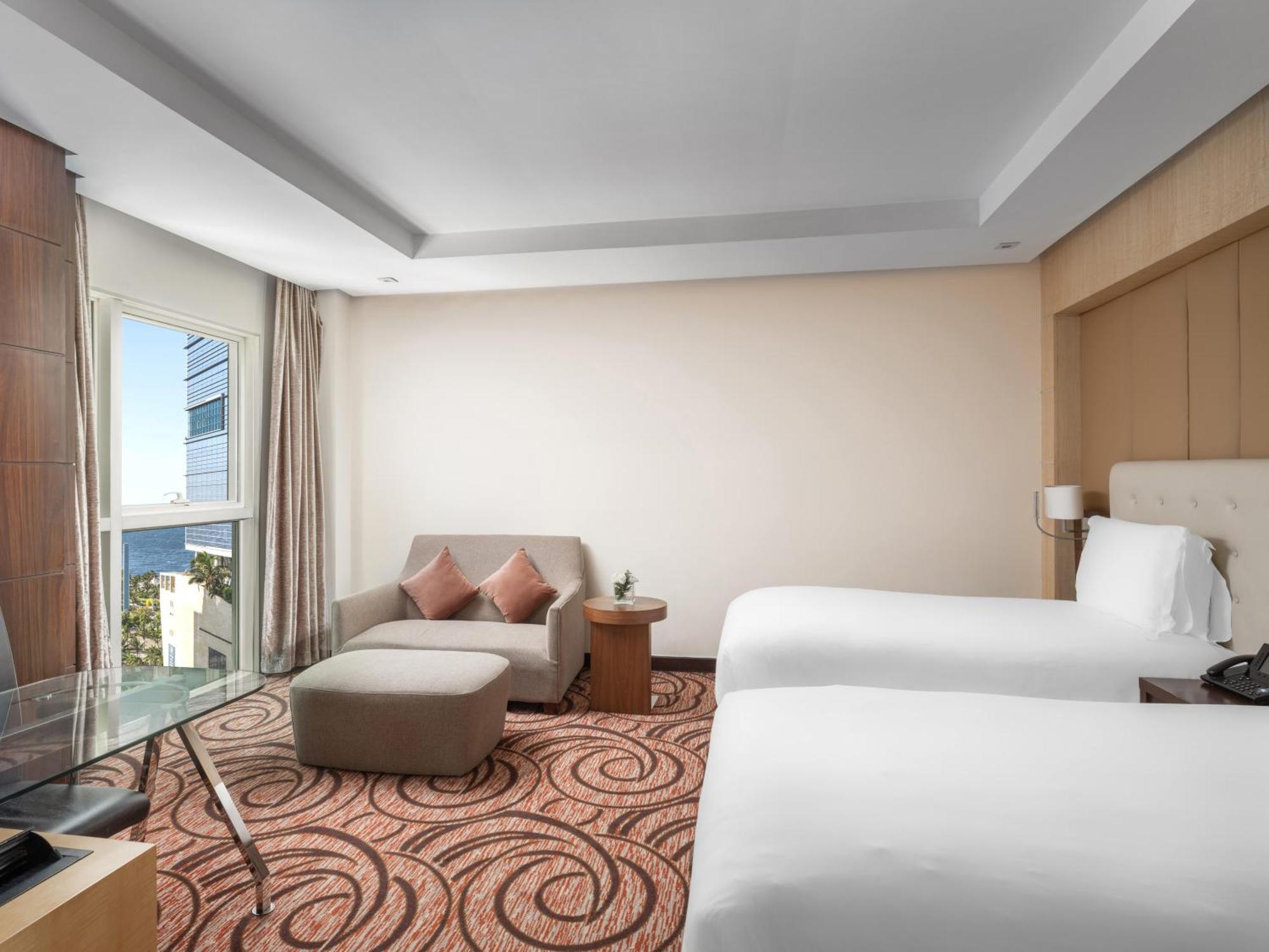 Deluxe Twin Partial Sea View City Tower
